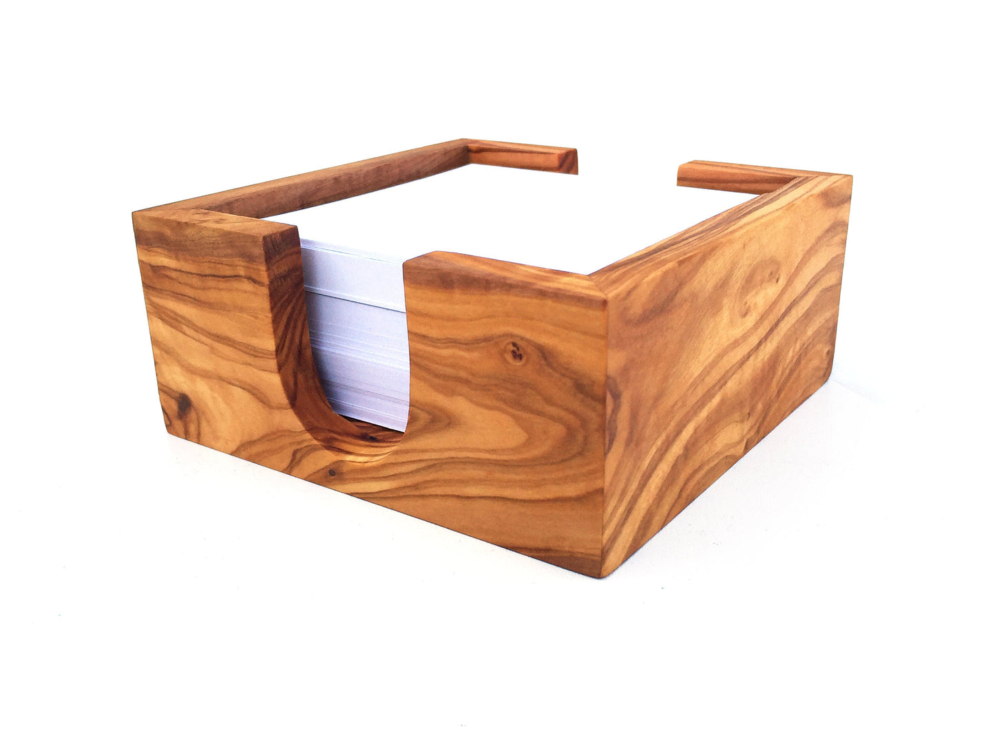 Zettelbox Notitzpapier Halter eckig