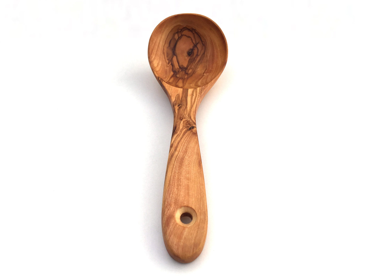 Gemüselöffel breiter Griff, gebogen 25/30 cm