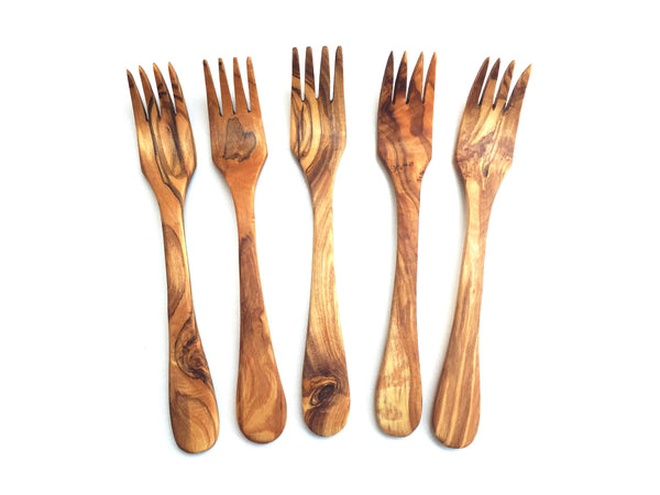 5er Set Gabel mit 4 Zacken