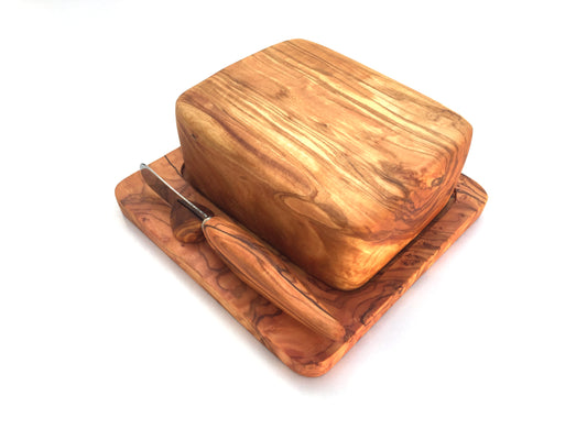 Butterdose mit Buttermesser
