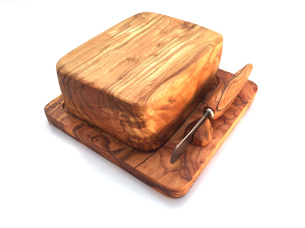 Butterdose mit Buttermesser