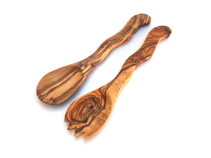 Salatbesteck "Cobra" 2tlg., 25/30/35 cm