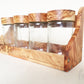 Regal mit 4 Glas Dosen und Deckel