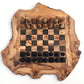 Schachspiel rustikal, Schachbrett Gr. XL inkl. Schachfiguren