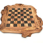 Schachbrett rustikal Gr. M ohne Schachfiguren Brett für Schach