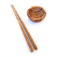 Sushi Essstäbchen 27 cm, Set wählbar, Chopsticks, handgefertigt aus Olivenholz