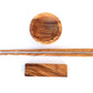 Sushi Essstäbchen 27 cm, Set wählbar, Chopsticks, handgefertigt aus Olivenholz