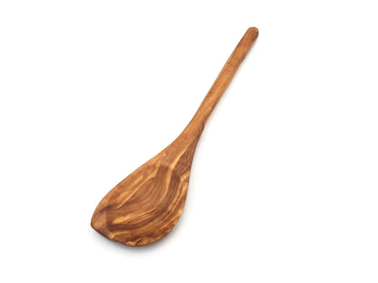 Kochlöffel spitzförmig, runder Griff  25/30/35 cm